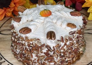 Pumpkin Cheesecake Torte
